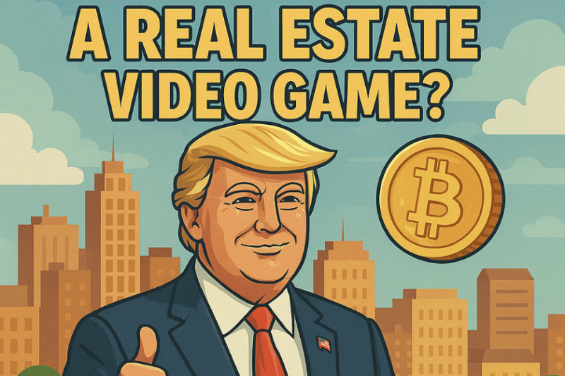 Is Trump’s New Crypto Venture A Real Estate Video Game?